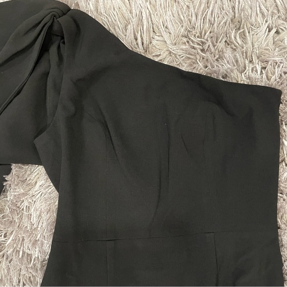 Dress the Population Tiffany One Sleeve Midi Dress Medium M - Picture 3 of 10